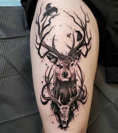 Elk tattoo